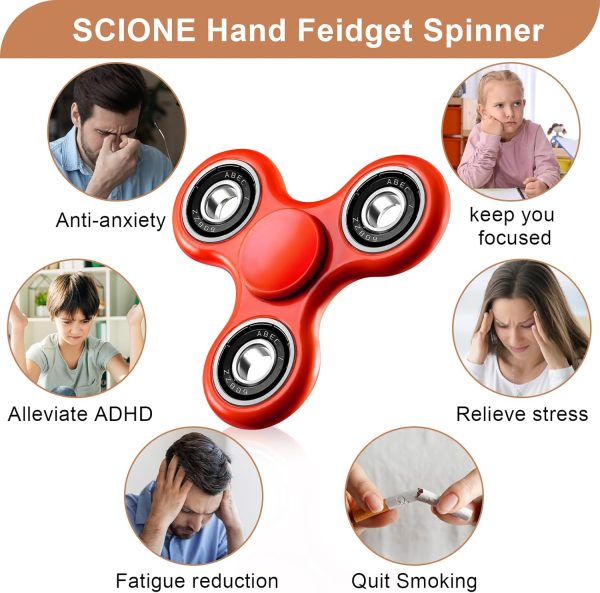 Fidget Spinner Premium Toy for Stress Relief and Focus - Image 3