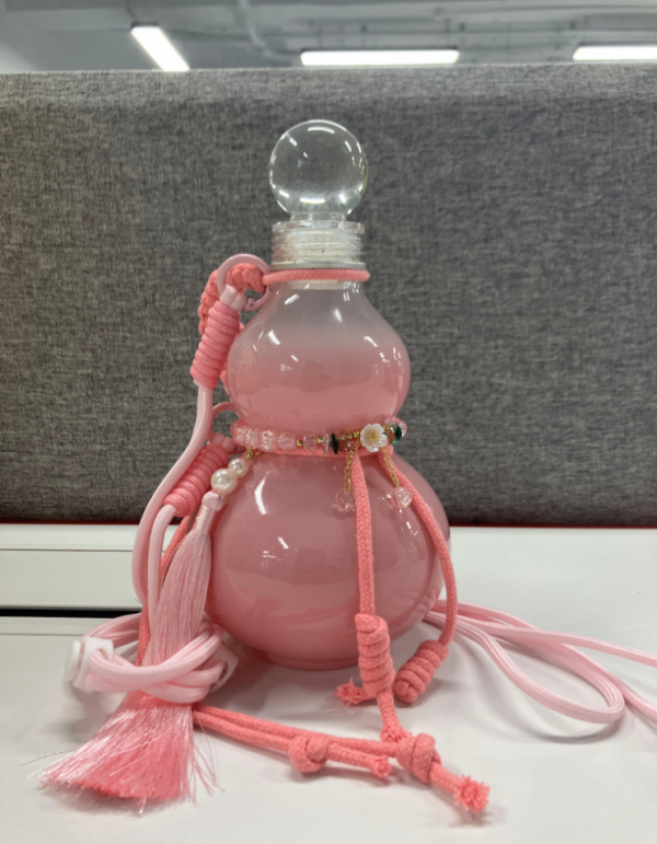 Chinese Style Crystal Gourd Bottle Ornament Decoration